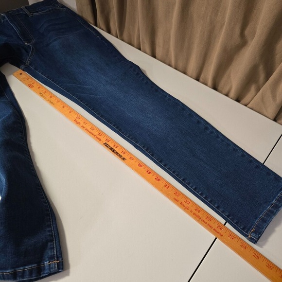 LuLaRoe Jeans Womens 30 Blue Straight Leg Stretch Comfort Magic Waist‎ - Picture 11 of 13